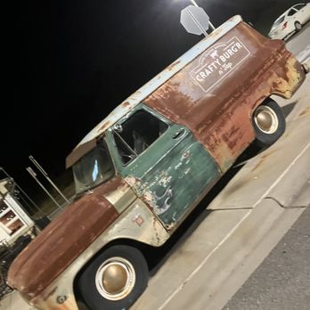 Crafty Burg'r - an old truck parked on the side of the road - Burgers Near Me - Denver, North Carolina Crafty Burg'r - an old truck parked on the side of the road - Burgers Near Me - Denver, North Carolina