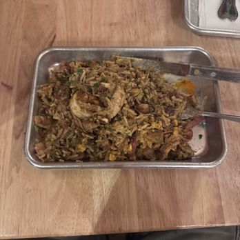 Vic & Al's - Jambalaya (mixed bc I couldn't wait!!) - Cajun/Creole Near Me - Austin, Texas