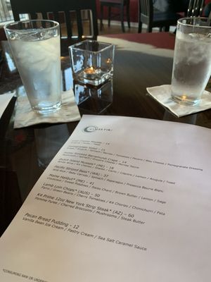 Menu photo 2 Atmesfir Prescott, AZ