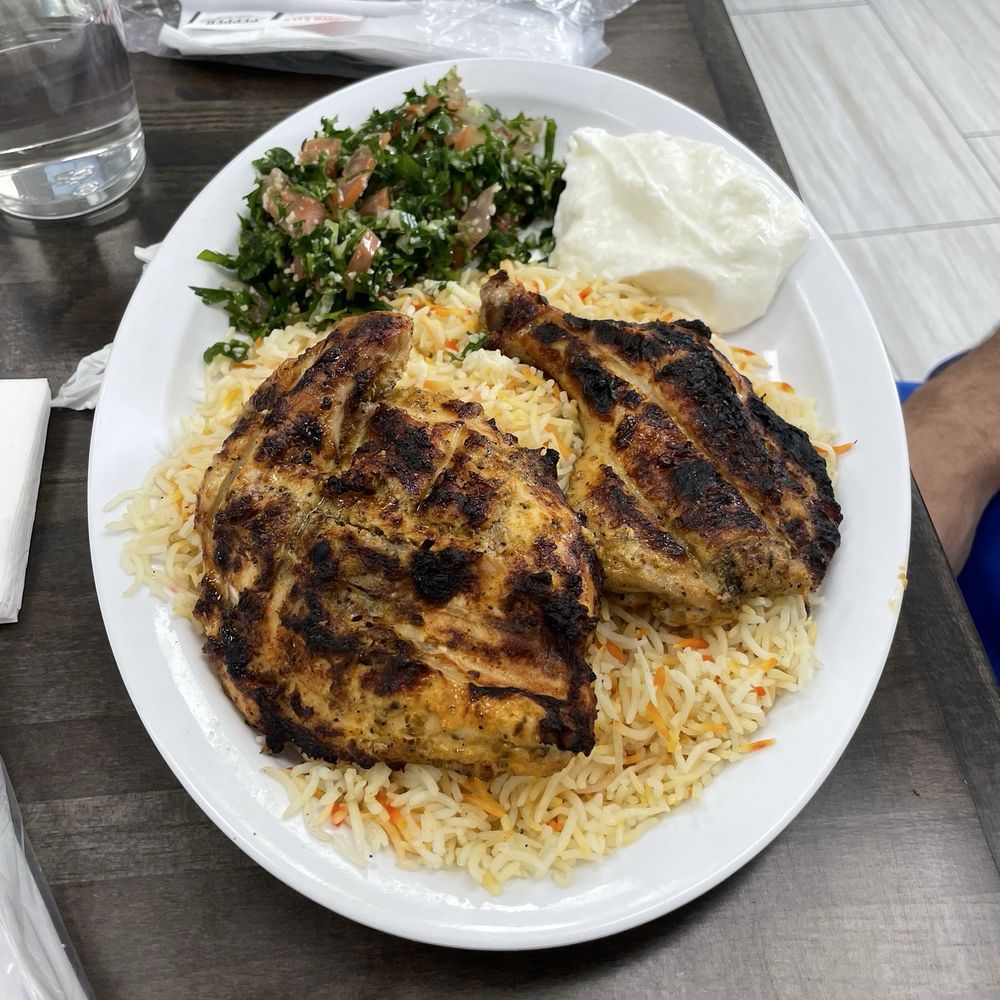 Chargrilled 1/2 chicken
