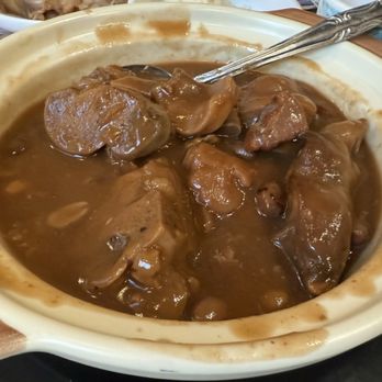 TD Cafe - Pork knuckles with peanuts in sauce. - Cantonese Near Me - El Monte, California