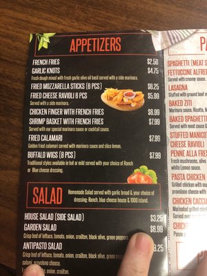 Menu photo 1 Memo’s Pizza Zebulon, NC