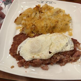 Marietta Diner - Corned beef hash, eggs, and hash browns. - Diners Near Me - Marietta, Georgia Marietta Diner - Corned beef hash, eggs, and hash browns. - Diners Near Me - Marietta, Georgia