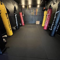 Black Lotus Gym - Bag room