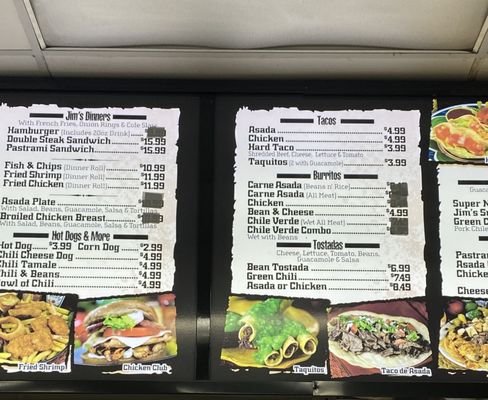 Menu photo 3 Jim's Super Burgers Pico Rivera, CA
