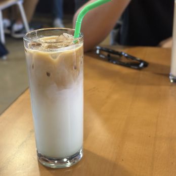 Hiraya Cafe  - Pandan latte - Filipino Near Me - Washington, DC, District of Columbia