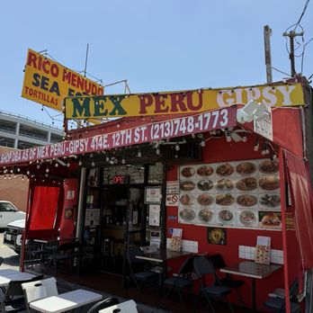 Mex Peru Gipsy - Outdoor dining area. - Mexican Near Me - Los Angeles, California Mex Peru Gipsy - Outdoor dining area. - Mexican Near Me - Los Angeles, California