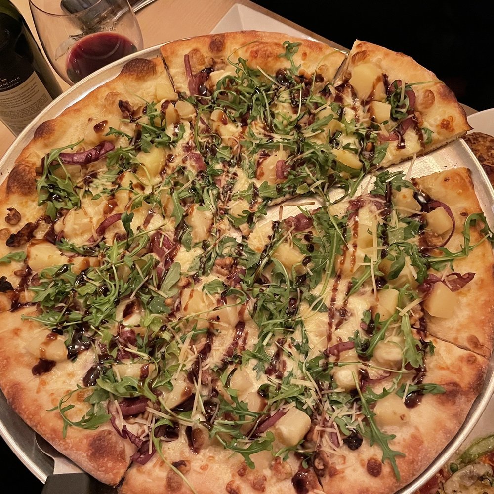 Villa Dolce Cafe - Pear & Gorgonzola Pizza - Italian Near Me - Middleton, Wisconsin Villa Dolce Cafe - Pear & Gorgonzola Pizza - Italian Near Me - Middleton, Wisconsin