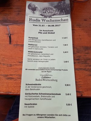 Menu photo 4 Der Vogelbräu Karlsruhe, BW