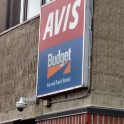 Budget Car and Truck Rental - Sign on bldg