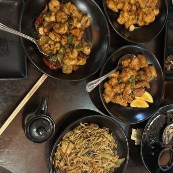 P.F. Chang's - Signature Lo Mein, Dynamite Shrimp, Chang's Spicy Chicken, Orange Chicken - Chinese Near Me - Lynnwood, Washington