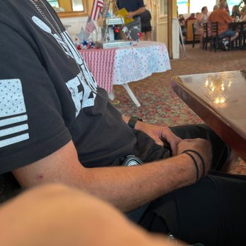 The Kitchen Table - The owner after in and out the kitchen bothering his employees - American Near Me - North Myrtle Beach, South Carolina The Kitchen Table - The owner after in and out the kitchen bothering his employees - American Near Me - North Myrtle Beach, South Carolina