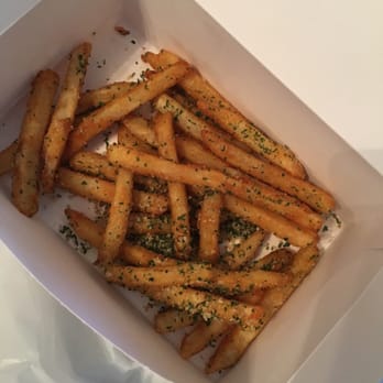 Bonchon Nutley - This is an order of the seasoned fries... Horrible try like a quarter of an order and this crap they want to charge $5.95 THEY'RE CRAZY!!!! - Chicken Wings Near Me - Nutley, New Jersey Bonchon Nutley - This is an order of the seasoned fries... Horrible try like a quarter of an order and this crap they want to charge $5.95 THEY'RE CRAZY!!!! - Chicken Wings Near Me - Nutley, New Jersey