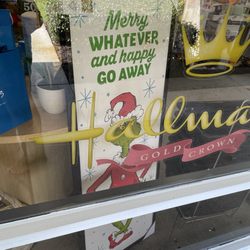 Terri's Hallmark Shop - Funny sign