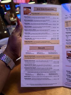 Menu photo 8 Texas Roadhouse Tomball, TX