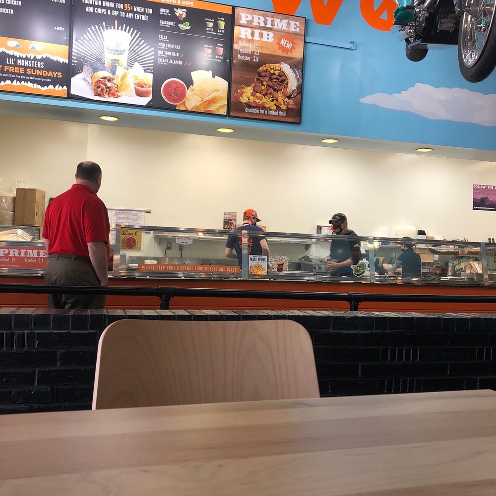 Freebirds World Burrito - The inside front - Tex-Mex Near Me - Irving, Texas Freebirds World Burrito - The inside front - Tex-Mex Near Me - Irving, Texas