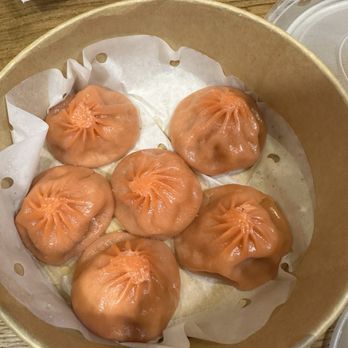 Dumpling District - Mala Soup Dumplings 6 (Spicy Pork) - Dim Sum Near Me - Arlington, Virginia Dumpling District - Mala Soup Dumplings 6 (Spicy Pork) - Dim Sum Near Me - Arlington, Virginia