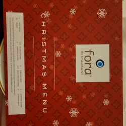 Fora Restaurant - Menu