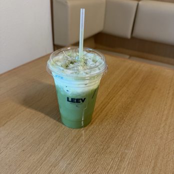 Leev Matcha Atelier - Banana matcha - Desserts Near Me - Las Vegas, Nevada Leev Matcha Atelier - Banana matcha - Desserts Near Me - Las Vegas, Nevada