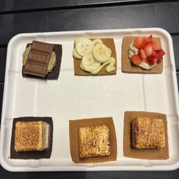 Dubai Chocolate S'more Banana Cream Pie S'more Strawberry Cheesecake S'more