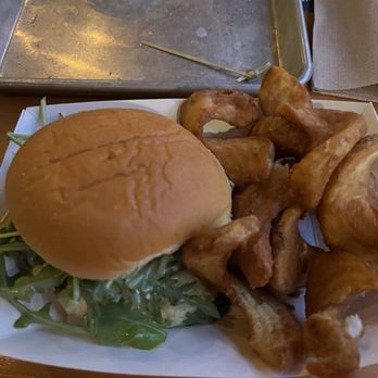 Rail Haus - Schnitzel sandwich - Beer Gardens Near Me - Dover, Delaware
