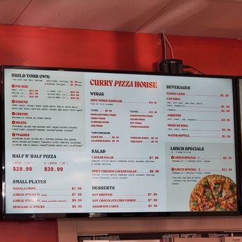 Curry Pizza House Kent - menu - Chicken Wings Near Me - Kent, Washington Curry Pizza House Kent - menu - Chicken Wings Near Me - Kent, Washington