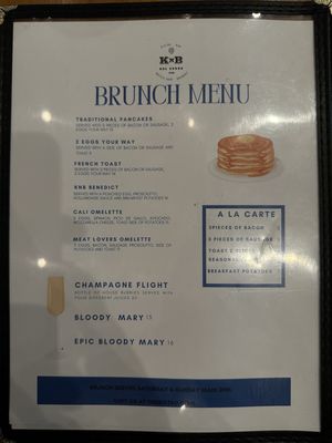 Menu photo 8 KNB Bistro San Diego, CA