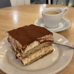 Platform 909 - Jennie's Signature Tiramisu. Come try our authentic Italian classic tiramisu!