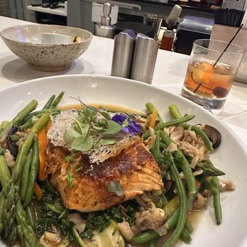 Three Sixty Kitchen + Bar - It doesn't look like this is on the menu anymore but it's the Miso Salmon and it was absolutely fantastic. - Bars Near Me - Dothan, Alabama Three Sixty Kitchen + Bar - It doesn't look like this is on the menu anymore but it's the Miso Salmon and it was absolutely fantastic. - Bars Near Me - Dothan, Alabama