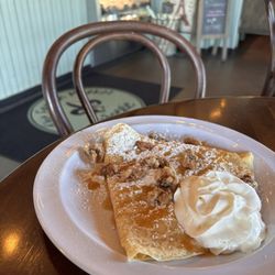 The French Market Creperie - Pumpkin Pie Crepe