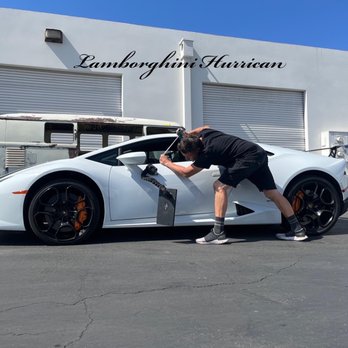Dentco - Lamborghini Huracan vandalism dent repair - Mobile Dent Repair Near Me - Laguna Hills, California Dentco - Lamborghini Huracan vandalism dent repair - Mobile Dent Repair Near Me - Laguna Hills, California