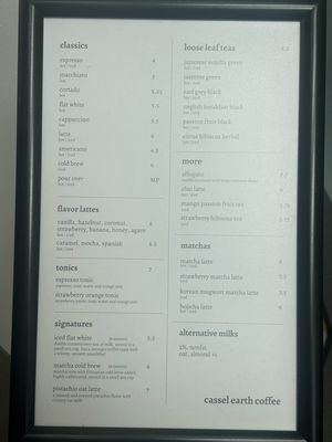 Menu photo 4 Cassel Earth Coffee Irvine, CA Menu photo 4 Cassel Earth Coffee Irvine, CA