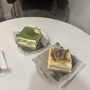 Cafe  2BY2 - Matcha Tiramisu, chai tiramisu - Desserts Near Me - New York, New York