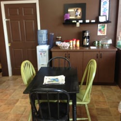 Marvella Salon - Coffee area!