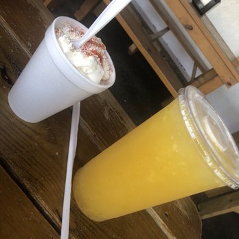 El Chivito Tortas Ahogadas - Elote and pineapple mango agua freshca - Mexican Near Me - San Antonio, Texas