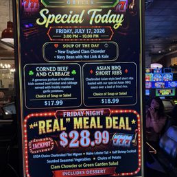 Friday specials Friday specials