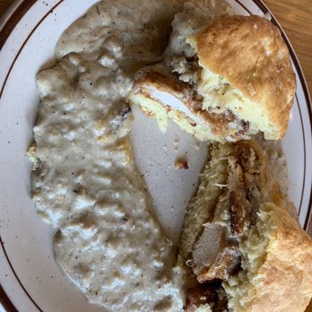 Pine State Biscuits - Reno - Reggie with sausage gravy! - Breakfast & Brunch Near Me - Reno, Nevada Pine State Biscuits - Reno - Reggie with sausage gravy! - Breakfast & Brunch Near Me - Reno, Nevada