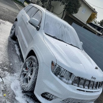 Featured Details “ - Foamed up jeep - Auto Detailing Near Me - San Jose, California
