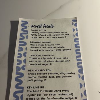 Café On St. Armands - Dessert Menu - Desserts Near Me - Sarasota, Florida Café On St. Armands - Dessert Menu - Desserts Near Me - Sarasota, Florida