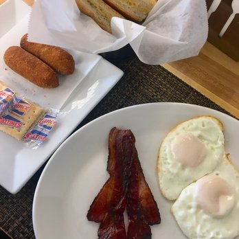 Trigo Café - Rise & shine breakfast and an order of Islas Canarias croquetas - Cuban Near Me - Hialeah, Florida Trigo Café - Rise & shine breakfast and an order of Islas Canarias croquetas - Cuban Near Me - Hialeah, Florida
