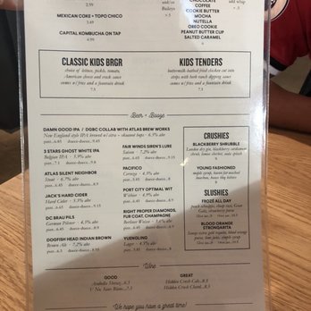 Big Buns - Drinks Menu - Burgers Near Me - Arlington, Virginia Big Buns - Drinks Menu - Burgers Near Me - Arlington, Virginia