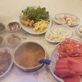 Hot Spot - The scallops on the upper righ are the biggest I have ever seen in the hot pot industry. - Asian Fusion Near Me - Fairfax, Virginia Hot Spot - The scallops on the upper righ are the biggest I have ever seen in the hot pot industry. - Asian Fusion Near Me - Fairfax, Virginia