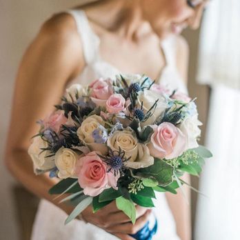 Here Come The Blooms - This picture speaks for itself. My bouquet was just gorgeous. - Florists Near Me - Garden Grove, California