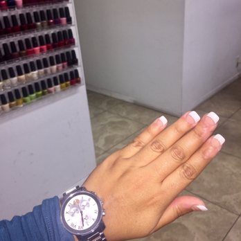 Elle Bella Spa - So in love with my acrylics they're perfect!! - Day Spas Near Me - La Crescenta, California