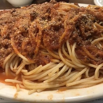 Vince's Spaghetti - Meat sauce spaghetti - Italian Near Me - Ontario, California