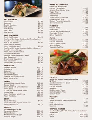 Menu photo 1 Symposium Cafe Restaurant Guelph, ON
