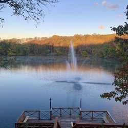 Fairhaven Independent Baptist Church - Dock, fountain, lake