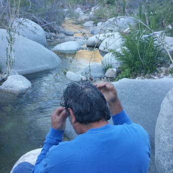 Devil's Canyon Trail - Nice stream by the camp spot deep enough to relax. The water was hip level. - Hiking Near Me - Arcadia, California Devil's Canyon Trail - Nice stream by the camp spot deep enough to relax. The water was hip level. - Hiking Near Me - Arcadia, California