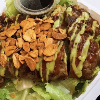 Teppanyaki Farmer - Steak roll with all toppings & all salad. Comes with Ponzu dipping sauce. - Teppanyaki Near Me - Honolulu, Hawaii Teppanyaki Farmer - Steak roll with all toppings & all salad. Comes with Ponzu dipping sauce. - Teppanyaki Near Me - Honolulu, Hawaii