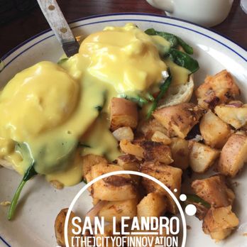 Pelton Cafe - Eggs florentine! - Breakfast & Brunch Near Me - San Leandro, California Pelton Cafe - Eggs florentine! - Breakfast & Brunch Near Me - San Leandro, California
